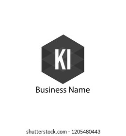 Initial KI Letter Logo Design
