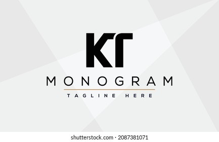 Initial KT Unique, attractive and creative modern logo. KT letter logo vector. Minimal KT logo design