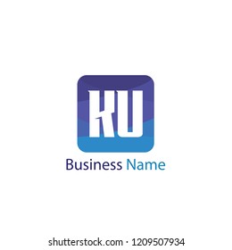 Initial KU Logo Template