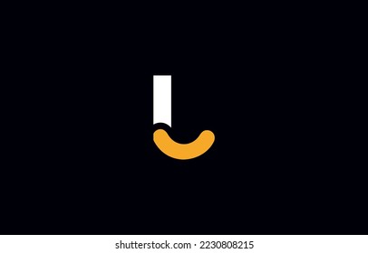Plantilla de vectores de diseño del logotipo de la letra L inicial. Icono de Monograma y letras de alfabeto creativas Ilustración