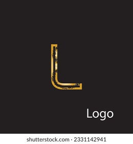 Initial L letter luxury beauty flourishes ornament monogram logo Swoosh Letter Logo Design for business and company identity. Water Wave L Logo with modern trendy