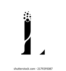 Initial L logo design vector Template. Abstract Letter L logo design