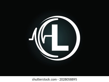 Initial L monogram alphabet with health Pulse. Heartbeat logo icon design vector. Font emblem. Logo for medical or health business, and company identity