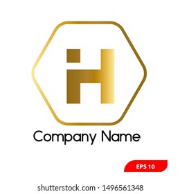 Initial latter H logo icon