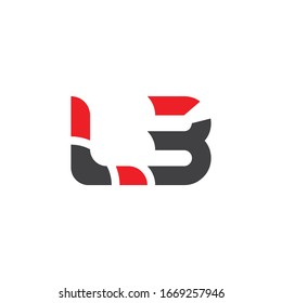 Initial LB letter Business Logo Design vector Template. Abstract Letter LB logo Design