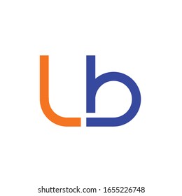 Initial Lb Letter Logo Design Vector Stock Vector (Royalty Free) 1655226748