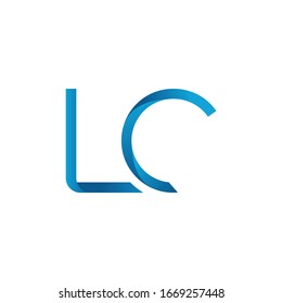 Initial LC letter Business Logo Design vector Template. Abstract Letter LC logo Design