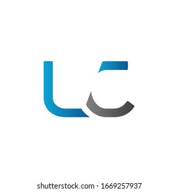 Initial LC letter Business Logo Design vector Template. Abstract Letter LC logo Design
