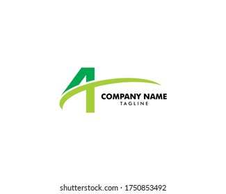 Diseño de la plantilla de logotipo inicial de la letra 4 o del número cuatro