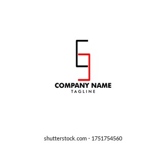 Initial Letter 69 or Number Sixty Nine Logo Template Design