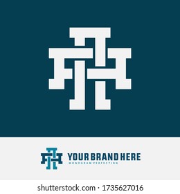 Initial letter A, N, AN or NA overlapping, interlock, monogram logo, white color on blue tosca background