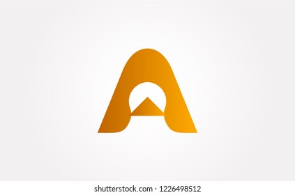 Initial letter A. Suitable For Infographics , Company Logo, Print, Digital, Icon, Apps, print T-Shirts and Other