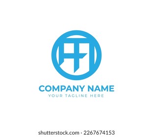 Anfangsbuchstaben AA Logo Design Vorlage. Kreatives Logo mit blauem, einfachem Design. Ein Logo-Design für Buchstaben.