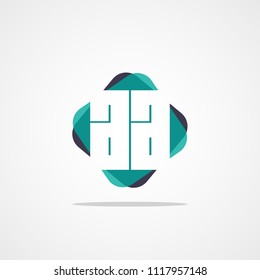 Initial Letter AA Logo Template Vector Design