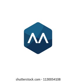 Initial Letter AA Logo Template Design