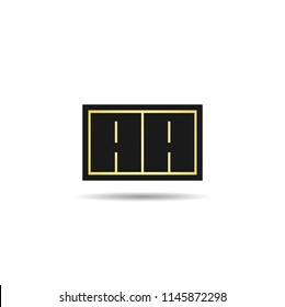 Initial Letter AA Logo Template Design