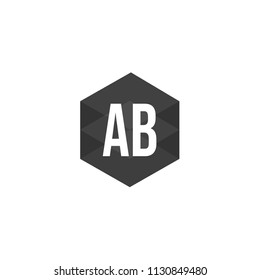 Initial Letter AB Logo Template Design