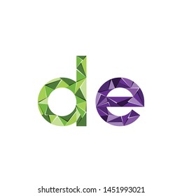 Initial Letter Abstract Triangle Logo Vector Stock Vector (Royalty Free ...