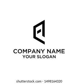 Initial Letter AC Abstract Logo Template