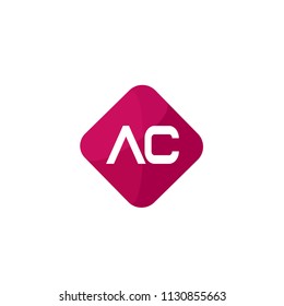 Initial Letter AC Logo Template Design