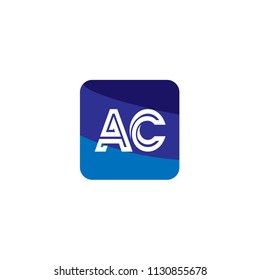 Initial Letter AC Logo Template Design