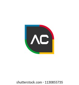 Initial Letter AC Logo Template Design