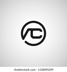 Initial Letter AC Logo Template Design