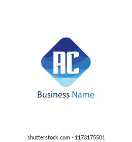 Initial Letter AC Logo Template Design
