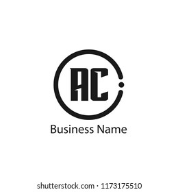 Initial Letter AC Logo Template Design