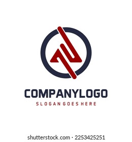 vector de diseño de letra inicial y logotipo