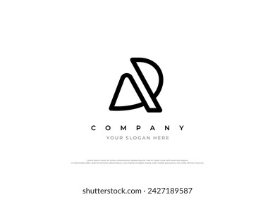 Initial Letter AD Logo Design