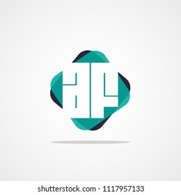 Initial Letter AF Logo Template Vector Design