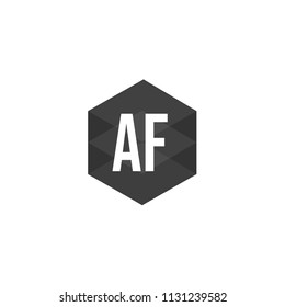Initial Letter AF Logo Template Design