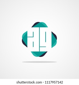 Initial Letter AG Logo Template Vector Design
