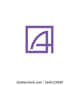 Initial Letter Ah Or Ha Logo Vector Designs