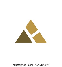 Initial letter ah or ha logo design template