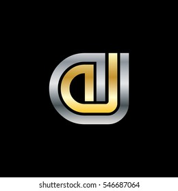 Initial Letter AI CI NI Linked Design Logo