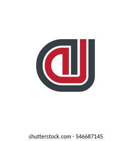 Initial Letter AI CI NI Linked Design Logo