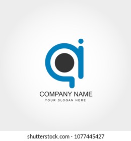 Initial Letter AI Logo Design