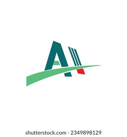 initial letter ai  Logo Design Template Vector Icon