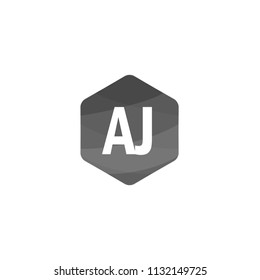 Initial Letter AJ Logo Template Design