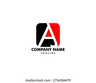 Initial Letter AJ Logo Template Design