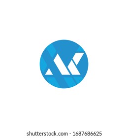 Initial Letter ak or ka logo vector design templates