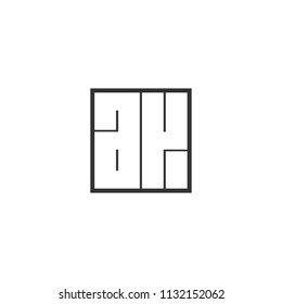 Initial Letter AK Logo Template Design
