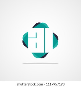 Initial Letter AL Logo Template Vector Design