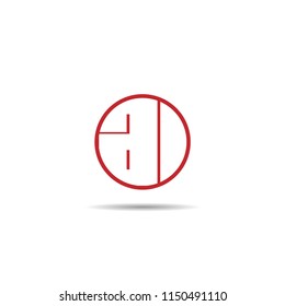 Initial Letter AL Logo Template Design