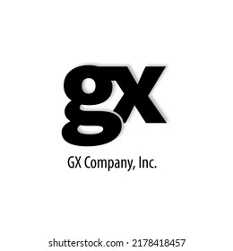 Alphabet-Logo-GX für Anfangsbuchstaben