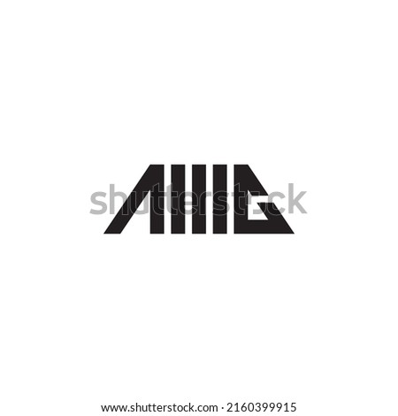 Initial letter AMC Logo design