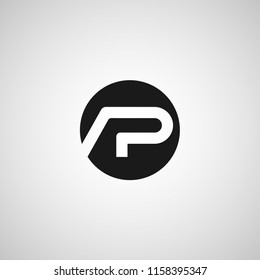 Initial Letter AP Logo Template Design