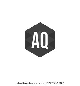 Initial Letter AQ Logo Template Design